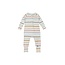 Loulou Lollipop Pastel Stripes Sleeper in TENCEL
