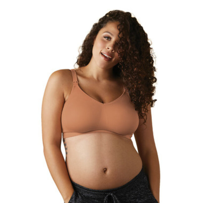 Bravado Cinnamon Body Silk Seamless Nursing Bra