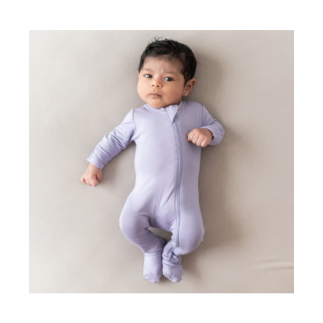 Kyte Baby Taro Bamboo Zippered Footie