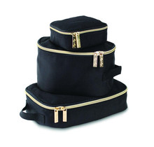 Pack Like a Boss™ Black & Gold Diaper Bag Packing Cubes