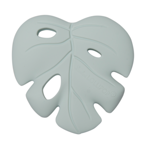 Mint Monstera Silicone Teether