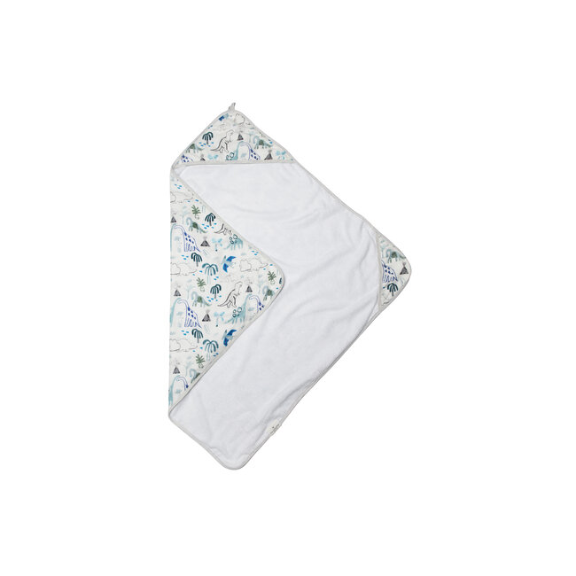 Loulou Lollipop Dinosaurs Hooded Towel Set