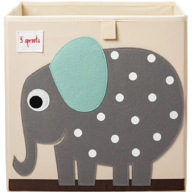 3 Sprouts Storage Box, Elephant