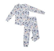Ink Floral 2-Piece Pajama Set in TENCEL