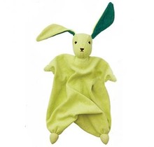 Lime Terry Tino Organic Bonding Bunny