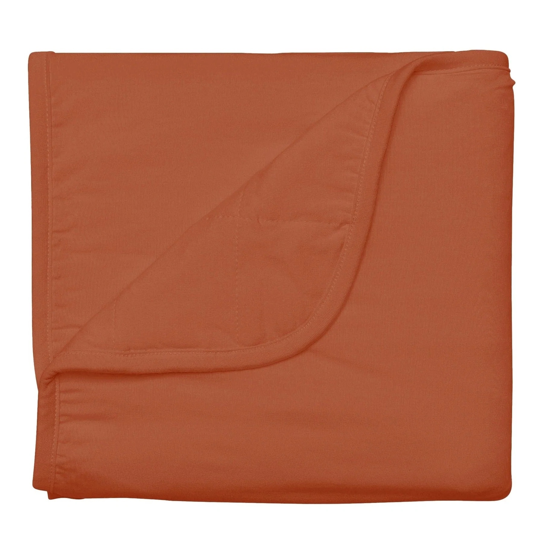 rust muslin blanket