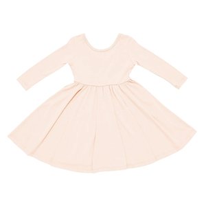 Kyte Baby Long Sleeve Twirl Dress - Porcelain Kyte Baby Long Sleeve Twirl Dress - Porcelain