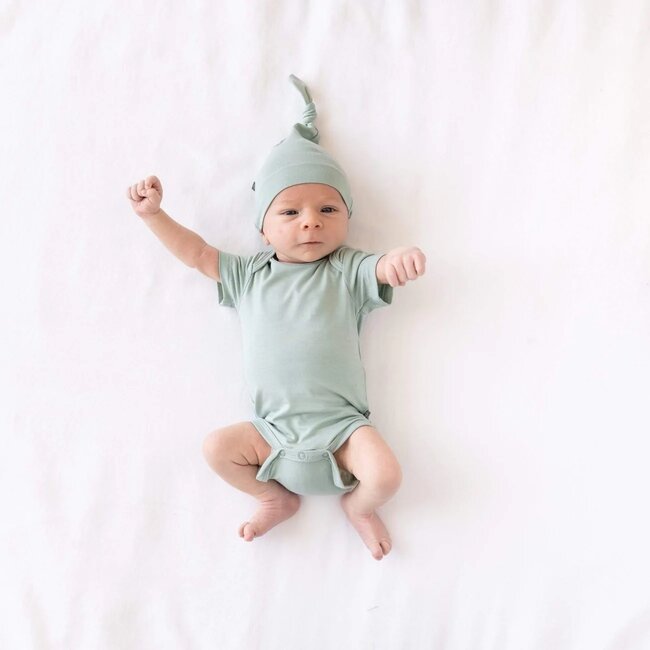 Kyte Baby Sage Bamboo Knotted Cap