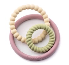 Elise Trio Rings Silicone Teether