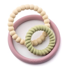 Elise Trio Rings Silicone Teether