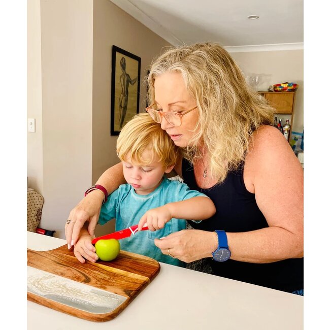 Red Kiddikutter Child Safe Knife