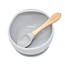 Glitter & Spice Earl Grey Silicone Bowl + Spoon Set
