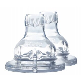 Pura Kiki Pura Silicone Sip Spout, 2 pack