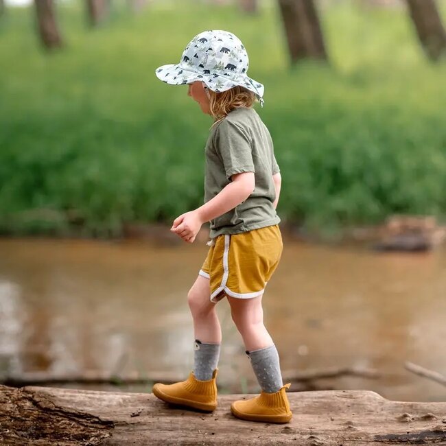 Jan and Jul Bear Cotton Floppy Sun Hat