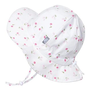 Jan and Jul Cherries Cotton Floppy Sun Hat