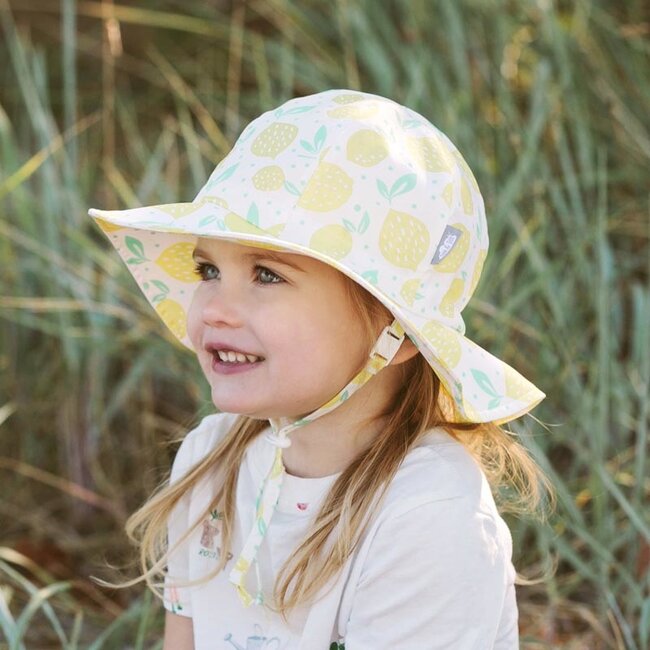 Jan and Jul Lemon Fresh Cotton Floppy Sun Hat