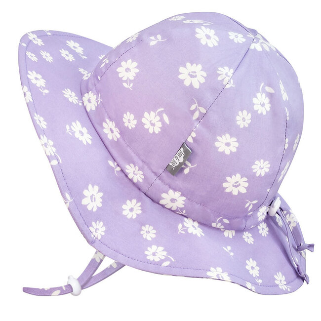 Jan and Jul Purple Daisy Cotton Floppy Sun Hat