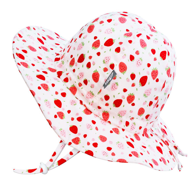Jan and Jul Strawberry Cotton Floppy Sun Hat