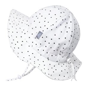 Dots Cotton Floppy Sun Hat