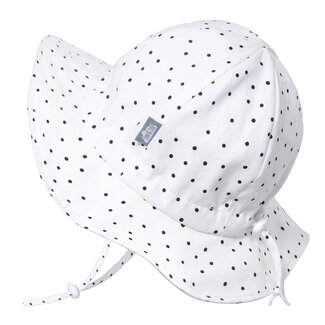 Jan and Jul Dots Cotton Floppy Sun Hat