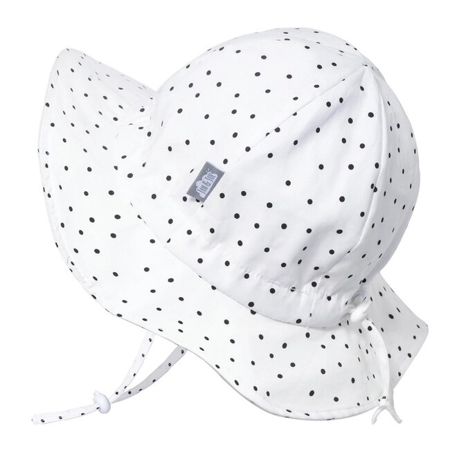 Jan and Jul Dots Cotton Floppy Sun Hat