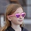Jan and Jul Peachy Pink Heart Sunglasses