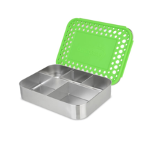 Green Cinco Stainless Steel 5 Compartment Bento Box