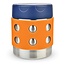 Orange Dots Stainless Steel Thermal Food Container, 235ml