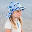 Jan and Jul Blue Whale Cotton Floppy Sun Hat