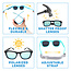Jan and Jul Sky Blue Urban Xplorer Sunglasses