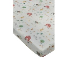 Farm Animals Fitted Crib Sheet