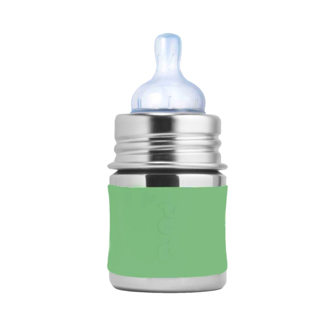 Pura Kiki Moss Pura 150 ml Infant Bottle With Sleeve