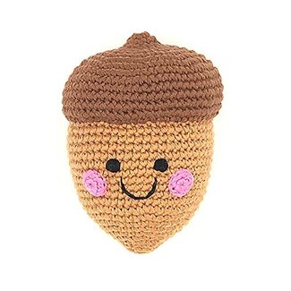 Friendly Acorn Rattle, Pebble