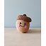 Pebble Friendly Acorn Rattle, Pebble