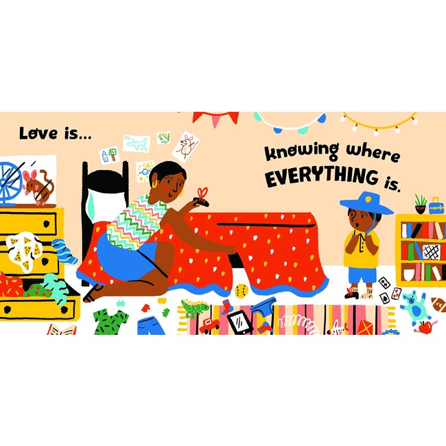 Love Makes A Family, Board Book