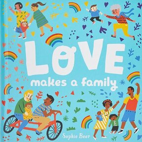 Love Makes A Family, Board Book