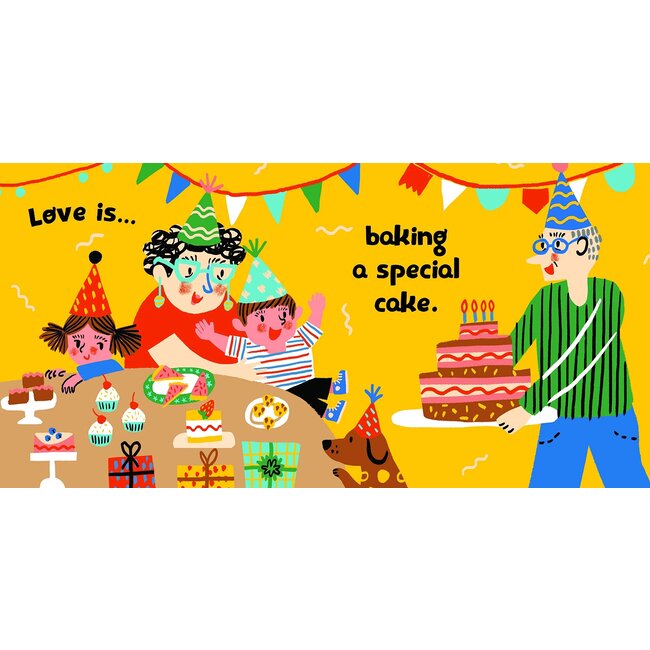 Love Makes A Family, Board Book