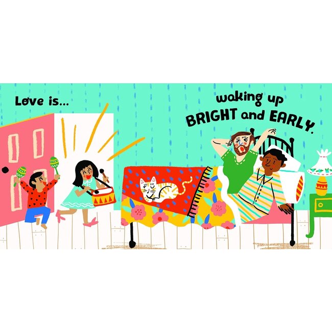 Love Makes A Family, Board Book