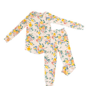 Floral Bouquet 2-Piece Pajama Set in Tencel