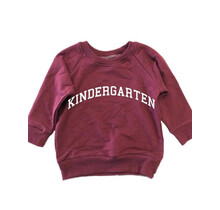 Maroon Kindergarten Bamboo Sweatshirt