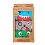 Zoochini Organic Boys Boxer Briefs Underwear, Monster Mash