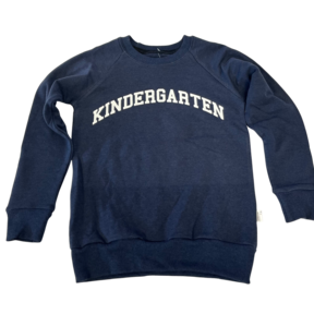 Navy Kindergarten Bamboo Sweatshirt