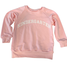 Light Pink Kindergarten Bamboo Sweatshirt