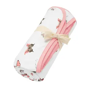 Butterfly Bamboo Swaddle Blanket