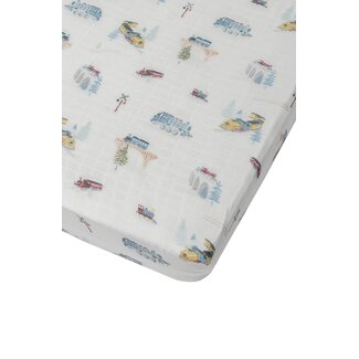 Loulou Lollipop All Aboard Fitted Crib Sheet