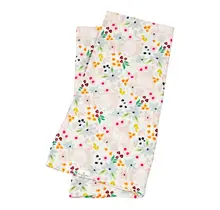 Shell Floral Muslin Swaddle