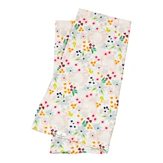 Loulou Lollipop Shell Floral Muslin Swaddle