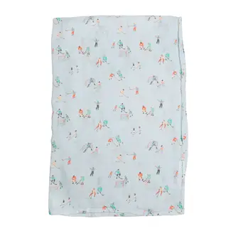 Loulou Lollipop Ice Hockey Muslin Swaddle