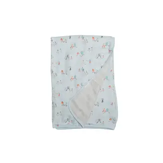 Loulou Lollipop Ice Hockey Muslin Quilt Blanket