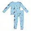 Kyte Baby Stream Shark 2 Piece Bamboo Pajama Set